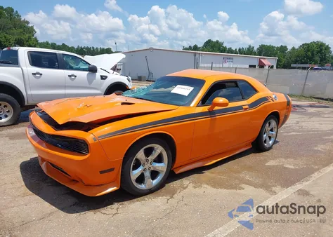 2012 Dodge Challenger R/T из США, поврежденный, VIN 2C3CDYBT9CH153598